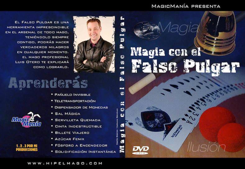 DVD MAGIA CON EL FALSO PULGAR (Luis Otero) | La Tiendita de Hip