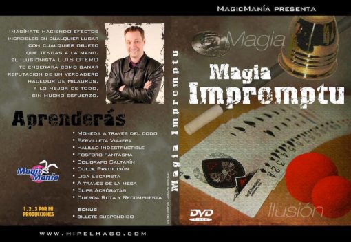 DVD MAGIA IMPROMPTU (Luis Otero) | La Tiendita de Hip